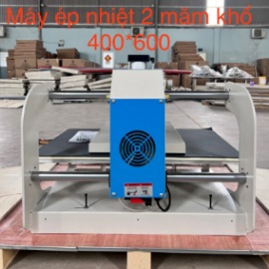 Ép nhiệt 400x600 2 mâm.